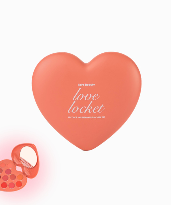 Kara beauty 12 color nourishing lip set love locket