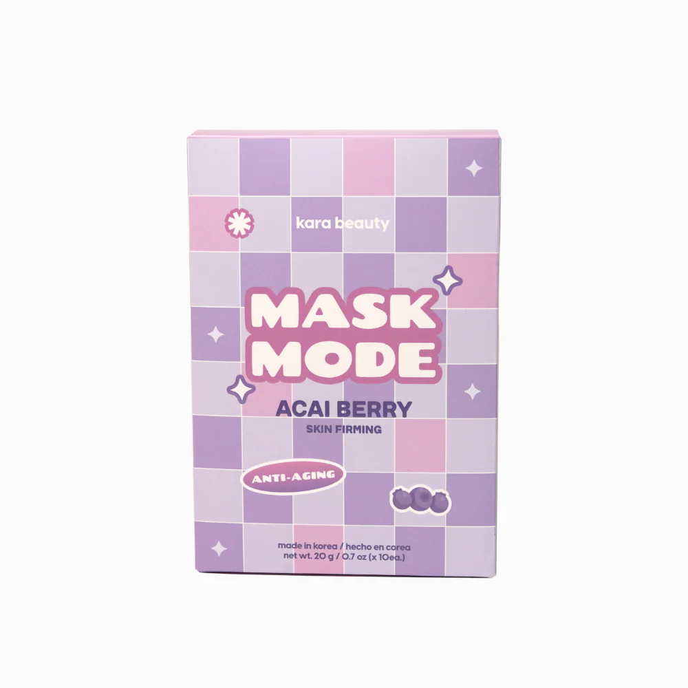 Kara beauty mask mode acai berry skin firming