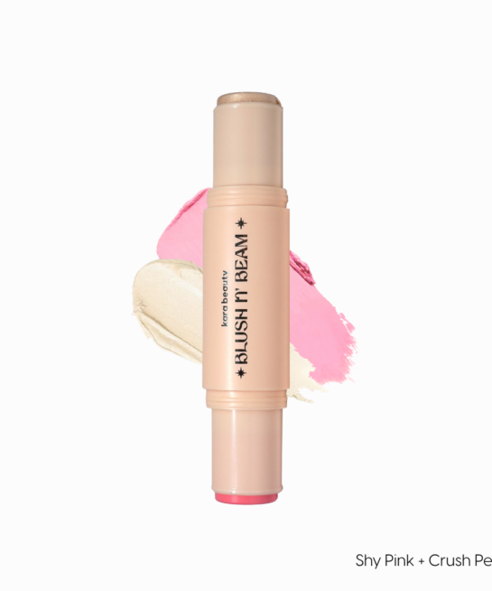 Kara beauty blush beam shy pink crushed pearl