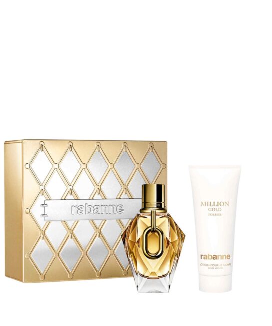 Paco Rabanne milion gold for her 90ml edp + 100ml body lotion