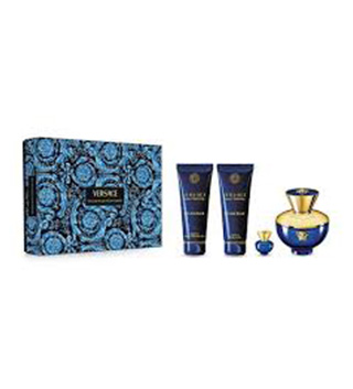 Versace Dylan blue pour femme 100ml edp + 5ml edp + 100ml shower gel + 100ml body lotion