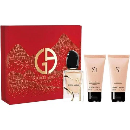 Giorgio Armani Si 50ml edp + 50ml shower gel + 50ml body lotion
