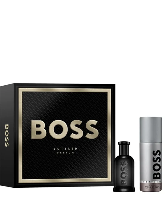 Boss bottled parfum 50ml edp + 150ml deodorant