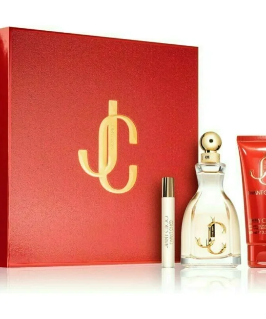 Jimmy Choo I want choo 100ml edp + 7.5 ml edp + 100ml body lotion