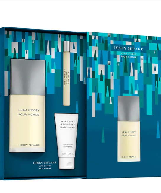 Issey Miyake L' eau D' issey pour homme 125ml edt + 10ml edt + 50ml shower gel
